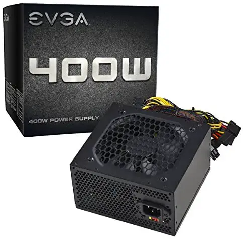 EVGA 100-N1-0400-L1 , 400 N1, 400W, 2 Year Warranty, Power Supply 100-N1-0400-L1