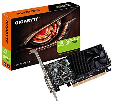 Gigabyte GeForce GT 1030 GV-N1030D5-2GL Low Profile 2G Computer Graphics Card