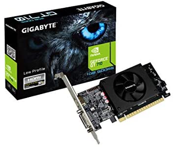Gigabyte GeForce GT 710 1GB Graphic Cards and Support PCI Express 2.0 X8 Bus Interface. Graphic Cards GV-N710D5-1GL REV2.0