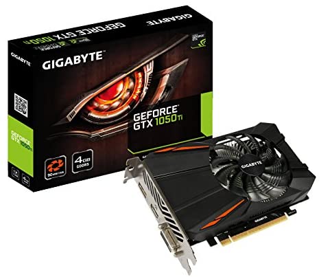 Gigabyte Geforce GTX 1050 Ti 4GB GDDR5 128 Bit PCI-E Graphic Card (GV-N105TD5-4GD)