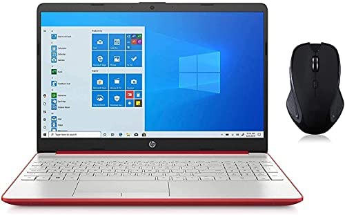 HP 15.6″ HD Micro-Edge Laptop, Intel 4-Core Pentium Silver N5030 up to 3.10 GHz, 16GB RAM, 512GB SSD, Webcam, USB-C, Ethernet, Numberpad, HDMI, Myrtix Wireless Mouse, Win 10 Home S