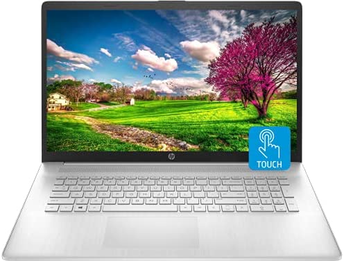 HP 2021 Newest 17z Laptop, 17.3″ HD+ Touchscreen, AMD Ryzen 5 5500U 6 Cores Processor, 16GB RAM, 512GB SSD, Webcam, Windows 10 Home, KKE Mousepad