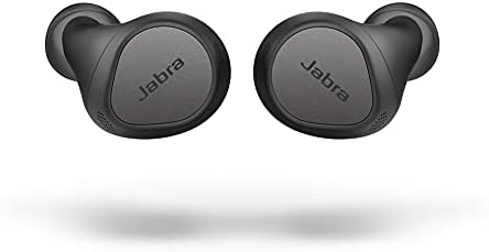Jabra Elite 7 Pro in Ear Bluetooth Earbuds – Adjustable Active Noise Cancellation True Wireless Buds in a Compact Design with Jabra MultiSensor Voice Technology for Clear Calls – Titanium Black