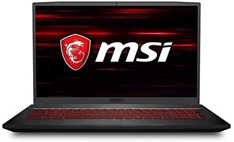 MSI GF75 17.3″ Gaming Laptop, i5-10300H, 8GB, 128GB SSD+1TB