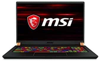 MSI GS75 Stealth Gaming Laptop: 17.3″ 240Hz Display, Intel Core i7-10875H, NVIDIA GeForce RTX 2060, 16GB RAM, 512GB NVMe SSD, Win10 Pro, Black (10SE-620)