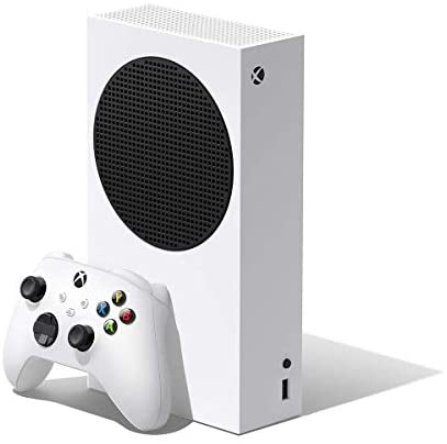 Microsoft Xbox Series S 512GB Game All-Digital Console + 1 Xbox Wireless1 Controller, White – 1440p Gaming Resolution, 4K Streaming Media Playback, WiFi