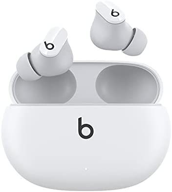 New Beats Studio Buds – True Wireless Noise Cancelling Earbuds – Compatible with Apple & Android, Built-in Microphone, IPX4 Rating, Sweat Resistant Earphones, Class 1 Bluetooth Headphones – White