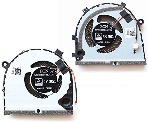 New Replacement CPU + GPU Fan for Dell G3-3579 G3-3779 G5-5587 Gaming Laptop 0GWMFV 0TJHF2