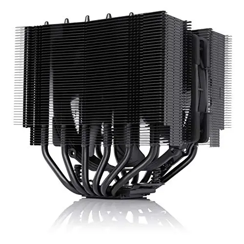 Noctua NH-D15S chromax.Black, Premium Dual-Tower CPU Cooler with NF-A15 PWM 140mm Fan (Black)