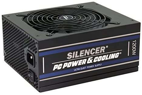 PC Power & Cooling Silencer Series 1200 Watt, 80 Plus Platinum, Fully-Modular, Active PFC, Ultra Quiet ATX PC Power Supply, 10 Year Warranty, FPS1200-A5M00