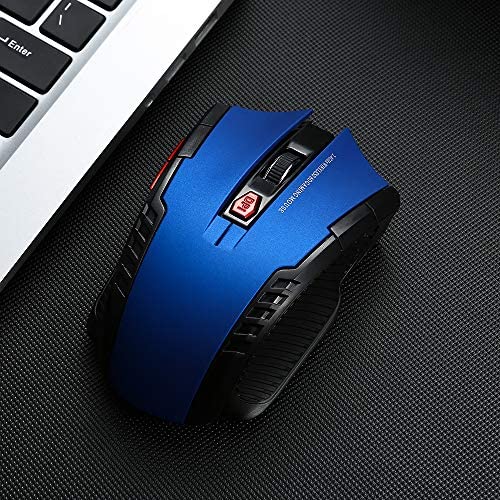 SENA World Wireless Mouse M2101 USB Receiver, Gaming Mouse, Office and Home Mice, for Windows PC, Laptop, Desktop (Blue)