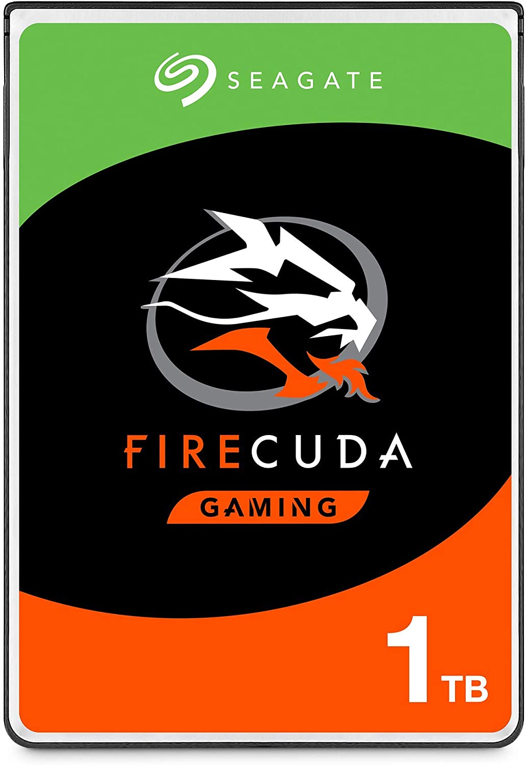 Seagate FireCuda 1TB Solid State Hybrid Drive Performance SSHD – 2.5 Inch SATA 6GB/s Flash Accelerated for Gaming PC Laptop – Frustration Free Packaging (ST1000LX015)