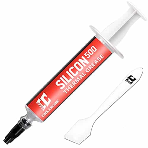 Thermal Paste, 3g CPU Thermal Compound Paste, Heatsink Paste for All Coolers, CPU, GPU, IC Processor, Carbon Based High Performance, Thermal Interface Material