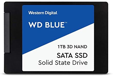 WD Blue 1TB 3D NAND SATA III 6Gb/s 2.5″ Internal Solid State Drive