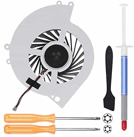 YEECHUN PS4 CPU Cooling Fan Replacement for Sony Playstation 4 CUH-10XXA and CUH-11XXA KSB0912HE-CK2M 500GB(with Screwdrivers T8+T10,Thermal Paste,Spatula)