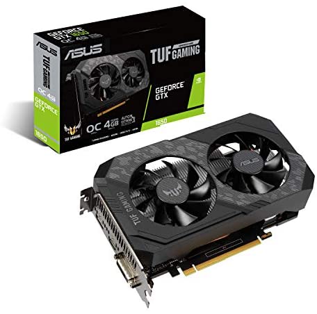 ASUS TUF Gaming GeForce GTX 1650 Dual Fan Graphics Card – 4 GB