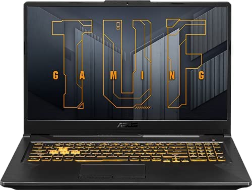 CUK TUF Gaming F17 Notebook (Intel i7-11800H, 64GB RAM, 1TB NVMe SSD, NVIDIA GeForce RTX 3060, 17.3-inch FHD 144Hz Display, Windows 10 Home) 17 Inch Gamer Laptop Computer (Made_by_ASUS_)