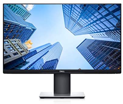 Dell P2419H 24 Inch LED-Backlit, Anti-Glare, 3H Hard Coating IPS Monitor – (8 ms Response, FHD 1920 x 1080 at 60Hz, 1000:1 Contrast, with Comfortview DisplayPort, VGA, HDMI and USB), Black (Renewed)