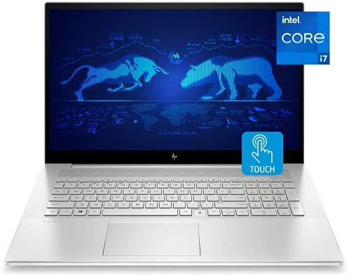 HP Envy 17t High Performance Laptop, 17.3″ Full HD Touchscreen, Intel Core i7-1165G7 Processor, Intel Iris Xe Graphics, 64GB RAM, 2TB SSD, Backlit Keyboard, Wi-Fi 6, Windows 11 Home