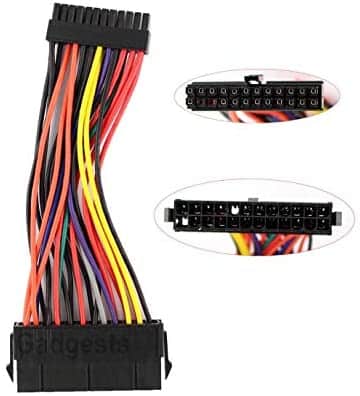 LeFix Replacement ATX Power Supply 24 Pin to Mini 24 Pin Cable for Dell Optiplex 760 780 960 980 990 SFF