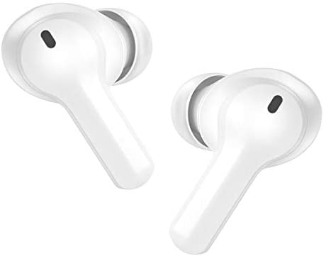 TECNO True Wireless Bluetooth Earbuds, Wireless in Ear Headphones with Charging Case, Wireless Bluetooth Headphones Noise Cancelling, IPX5 Waterproof and Deep Bass for Sports Buds1 White
