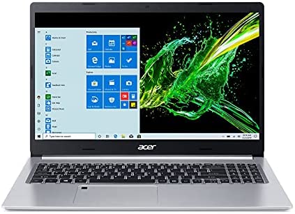 Acer Aspire 5 A515-55-56VK, 15.6″ Full HD IPS Display, 10th Gen Intel Core i5-1035G1, 8GB DDR4, 256GB NVMe SSD, Intel Wireless WiFi 6 AX201, Fingerprint Reader, Backlit Keyboard, Windows 10 Home