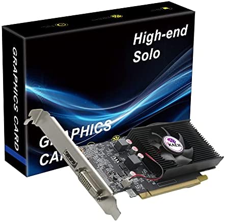 KAER GT 1030 Graphics Card, 2GB 64 Bit DirectX 12, GDDR5, PCI Express 3.0 x 4, DVI/HDMI, 4K, Low Profile Video Card, Nvidia GPU