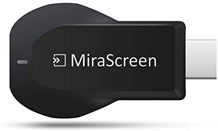 MiraScreen Wireless WiFi Display Dongle, 1080P 2.4G Wireless HDMI Display Dongle Adapter Compatible with iPhone/iPad/Android/Windows to TVs/Projectors/Displays
