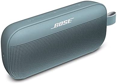 New Bose SoundLink Flex Bluetooth Portable Speaker, Wireless Waterproof Speaker for Outdoor Travel – Stone Blue