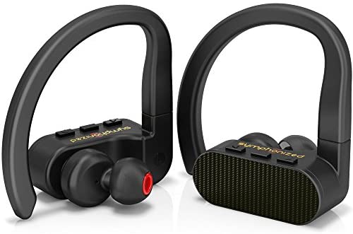 Symphonized TWR Bluetooth Earbuds, True Wireless Water Resistant Sport Earphones with Mic, HD Stereo, Sweat-Proof in-Ear Headphones, Gym, Running, Workout Headset