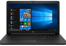 HP (17-BY1053DX) 17.3 Laptop – Core i5-8265U – 8GB Memory – 256GB Solid State Drive – Windows 10 Home in S Mode – Jet Black/Maglia Pattern