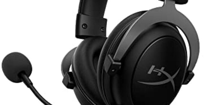 HyperX Cloud II – Gaming Headset, 7.1 Surround Sound, Memory Foam Ear Pads, Durable Aluminum Frame, Detachable Microphone, Works with PC, PS5, PS4, Xbox Series X|S, Xbox One – Gun Metal