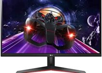 LG 27MP60G-B.AUM 27″ Full HD (1920 x 1080) IPS Monitor with AMD FreeSync and 1ms MBR Response Time, Black