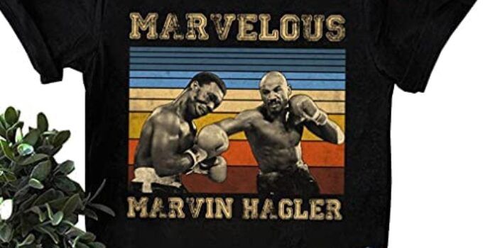 Retro Marvelous Marvin Hagler Classic T-Shirt, Remembering Marvin Hagler Shirt, Professional Boxer Marvin Hagler T-Shirt