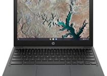 HP Chromebook 11-inch Laptop – MediaTek – MT8183 – 4 GB RAM – 32 GB eMMC Storage – 11.6-inch HD Display – with Chrome OS™ – (11a-na0010nr, 2020 Model)