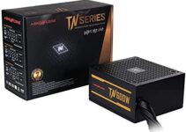 ABKONCORE TN600W Bronze PC Power Supply 600W, 80+ Bronze, 12V Single Rail, Silent 135mm Quiet Cooling Fan, ECO Friendly, Active PFC, 7 Year Assurance PSU for Gaming and Other Applications