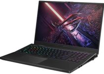 ASUS ROG Zephyrus S17 (2021) Gaming Laptop, 17.3” 120Hz 4K Display, NVIDIA GeForce RTX 3080, Intel Core i9-11900H, 32GB DDR4, 3TB SSD, Per-Key RGB Keyboard, Thunderbolt 4, Windows 10, GX703HS-XB99