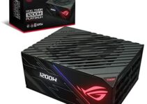 ASUS Rog Thor 1200 Certified 1200W Fully-Modular RGB Power Supply with LiveDash Oled Panel