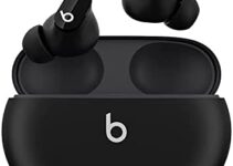 Beats Studio Buds Totally Wireless Noise Cancelling Earphones – Black (Renewed)