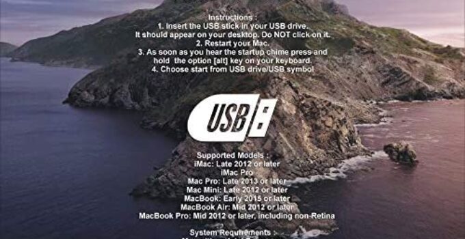 Bootable USB Stick for macOS X Catalina 10.15 – Full OS Install, Reinstall, Recovery and Upgrade