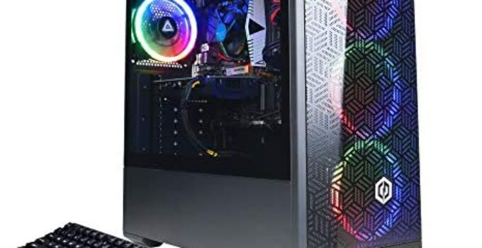 CYBERPOWERPC Gamer Xtreme VR Gaming PC, Intel Core i5-11400F 2.6GHz, 8GB DDR4, GeForce RTX 2060 6GB, 500GB NVMe SSD, WiFi Ready & Win 11 Home (GXiVR8060A11)