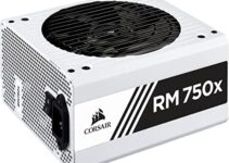 Corsair RMX White Series (2018), RM750x, 750 Watt, 80+ Gold Certified, Fully Modular Power Supply – White