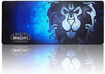 Extended Gaming Mouse Pad for World of Warcraft Alliance,Keyboard and Mouse Pads Desk Mat(27.5″x11.8″x 0.1″)