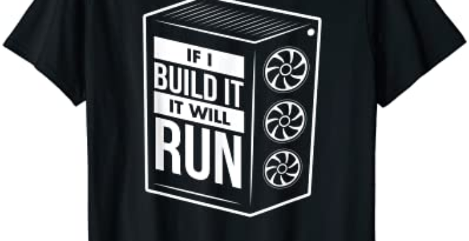 Funny PC Builder Shirt – Computer Builder & PC Gamer Gift