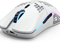 Glorious Model O Wireless Gaming Mouse – RGB 69g Lightweight Wireless Gaming Mouse (Matte White)