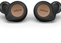 Jabra Elite Active 75t True Wireless Bluetooth Earbuds, Copper Black – Wireless Earbuds for Running and Sport, Charging Case Included, 24 Hour Battery, Active Noise Cancelling Sport Earbuds