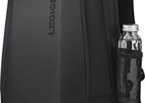 Lenovo Legion 17″ Armored Backpack II, Gaming Laptop Bag, Double-Layered Protection, Dedicated Storage Pockets, GX40V10007, Black