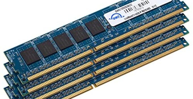 OWC 32.0GB (4X 8GB) DDR3 ECC PC10600 1333MHz SDRAM ECC, Compatible with Mac Pro