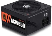 Power Supply 650W 80+ Bronze Certified PSU (ARESGAME, AGW650)