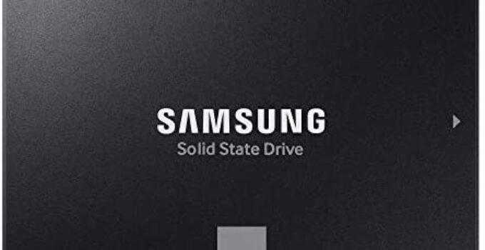 Samsung SSD 870 EVO, 1 TB, Form Factor 2.5”, Intelligent Turbo Write, Magician 6 Software, Black (Internal SSD)